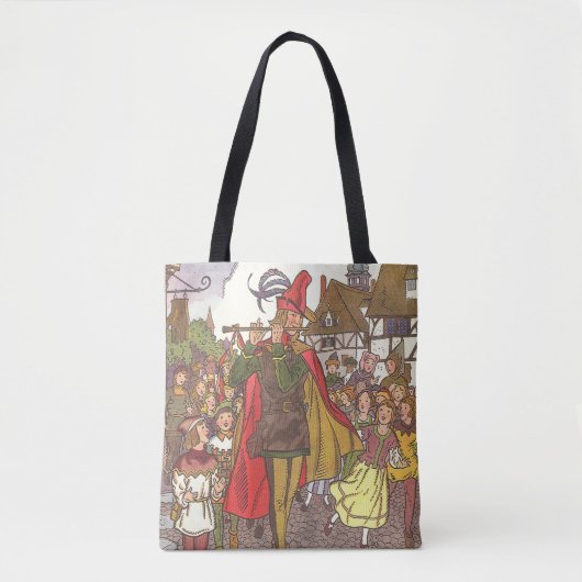 Klassieke Sprookje Rattenvanger van Hamelen door H Tote Bag (Voorkant)