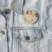 Klassieke sprookjes, Assepoester door Arthur Rackh Ronde Button 5,7 Cm (In situ)