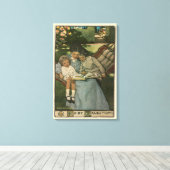 Klassieke sprookjes van Jessie Willcox Smith Canvas Afdruk (Insitu (Houten vloer))