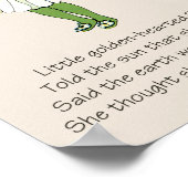 Klassieke Sprookjesboek Bloemenkinderen MARGRIET Poster (Hoek)