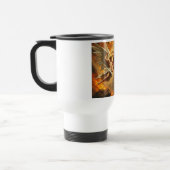 Klassieke St Michael Battling the Devil Travel Mug Reisbeker (Links)