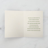 Klassieke St. Patrick Ierse Kerstzegen Kaart (Binnen)