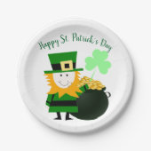 Klassieke St. Patrick's Day-feest papieren bord (Voorkant)