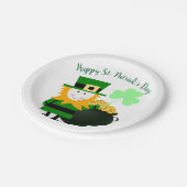 Klassieke St. Patrick's Day-feest papieren bord (Gekanteld)