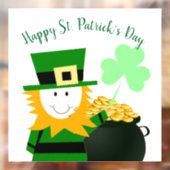 Klassieke St. Patrick's Day Raamsticker (Vel 2)