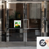 Klassieke St. Patrick's Day Raamsticker (Kantoordeur)