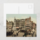 Klassieke stadsgezichten van Amsterdam foto, Briefkaart (Voorkant / Achterkant)