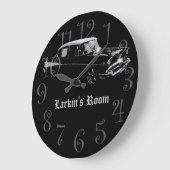 Klassieke standaard aangepaste naamklok grote klok (Hoek)