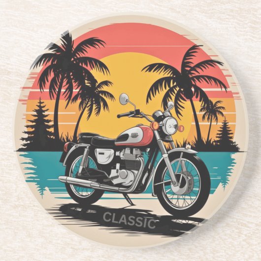 Klassieke standaard zandsteen onderzetter (Voorkant)