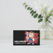 Klassieke stekker, pruimen, buizen visitekaartje (Staand voorkant)