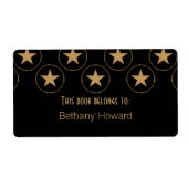 Klassieke stembalken etiket (Voorkant)