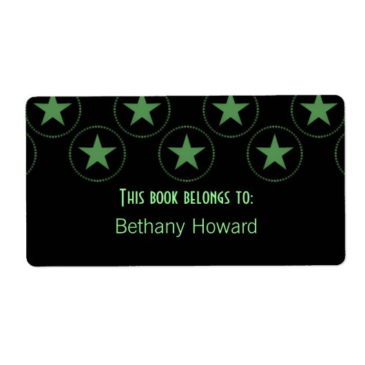 Klassieke stembalken etiket (Voorkant)