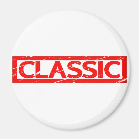 Klassieke stempel magneet (Voorkant)