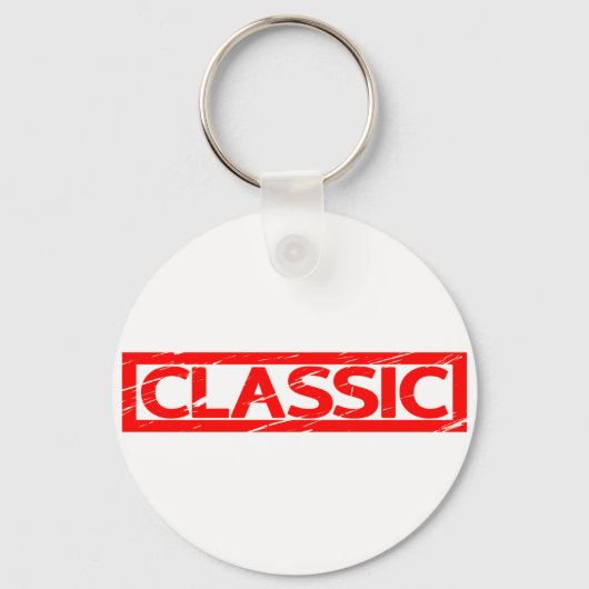 Klassieke Stempel Sleutelhanger (Voorkant)