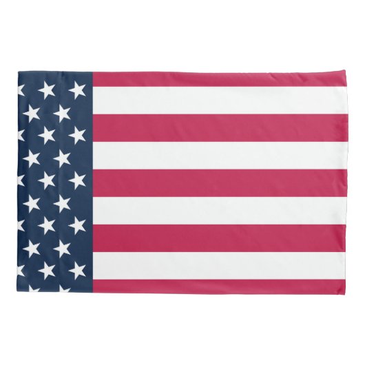 Klassieke sterren en strips kussensloop (Achterkant-Links)