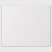Klassieke sterren lichtroze - wit cadeaupapier (Vlak)