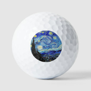 Klassieke sterrenhemel nachthemel golfballen