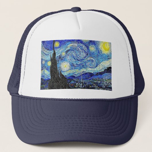 Klassieke sterrenhemel trucker pet (Voorkant)