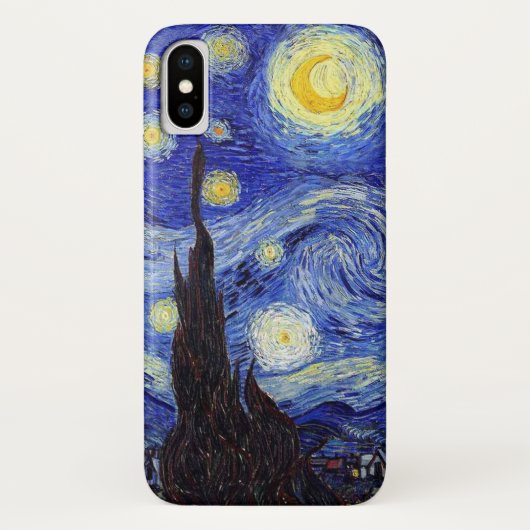 Klassieke Sterrennacht geïnspireerde producten Van Case-Mate iPhone Case (Achterkant)