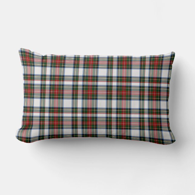 Klassieke Stewart Dress Tartan Pset Pillow Kussen (Voorkant)