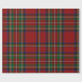 Klassieke Stewart Plaid voor een Tartan Christmas Cadeaupapier (Vlak)