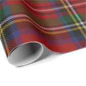 Klassieke Stewart Plaid voor een Tartan Christmas Cadeaupapier (Rol Hoek)