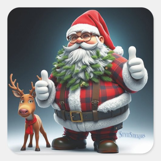 Klassieke sticker (Voorkant)