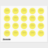 Klassieke Sticker met positief idee (Vel)