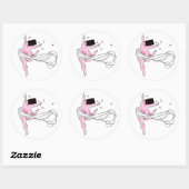 Klassieke Sticker van de Klassieke Ronde van de Hu (Vel)