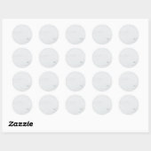 Klassieke Stickers met marmer Pastel Stone Texture (Vel)