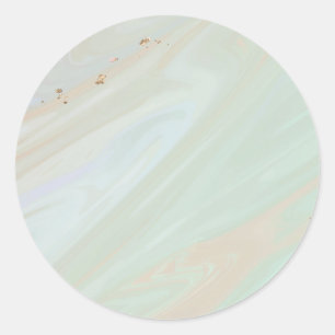 Klassieke Stickers met marmer Pastel Stone Texture
