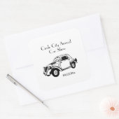 Klassieke Stickers voor auto's aanpassen (Envelop)