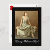  klassieke stijl briefkaart (Voorkant / Achterkant)