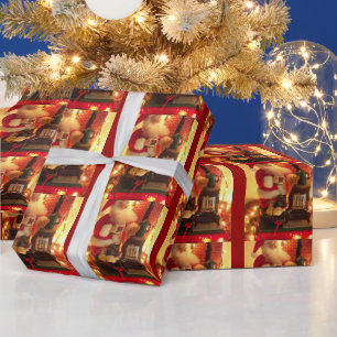 Klassieke stijl Kerstman Kerstmis voor Kinderen Cadeaupapier