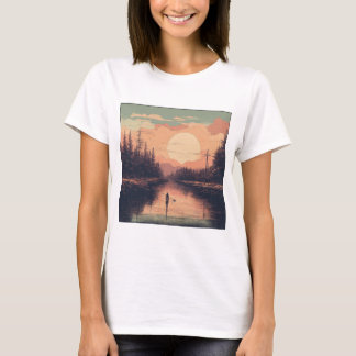 Klassieke stijl ontmoet moderne Draag T-shirt