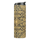 Klassieke stijl scrollwork thermosbeker (Gedraaid links)