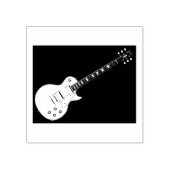 Klassieke stijl Solid Blues Guitar Rubberstempel (Afrduk)