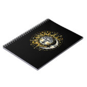 Klassieke stijl Sun&Moon&Star Divination Astrology Notitieboek (Linkerzijde)