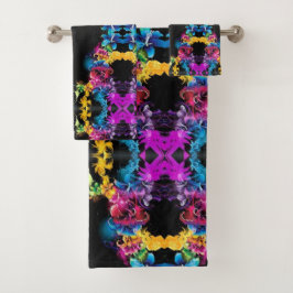 Klassieke Stijlen Bloemen Bad Handdoek