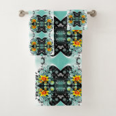 Klassieke Stijlen Bloemen Bad Handdoek (Insitu)