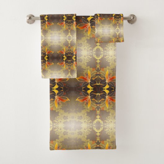 Klassieke Stijlen Bloemen Bad Handdoek (Insitu)