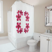 Klassieke Stijlen Bloemen Douchegordijn (In situ)