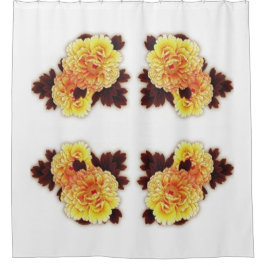 Klassieke stijlen Florals Douchegordijn