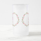 Klassieke stijlen Florals Matglas Bierpul (Center)