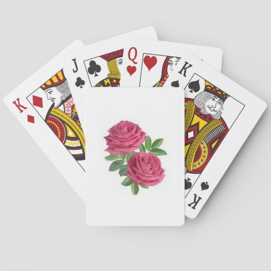 Klassieke stijlen Florals Pokerkaarten (Achterkant)