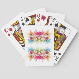 Klassieke stijlen Florals Pokerkaarten