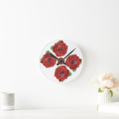 Klassieke stijlen Florals Ronde Klok (Huis)