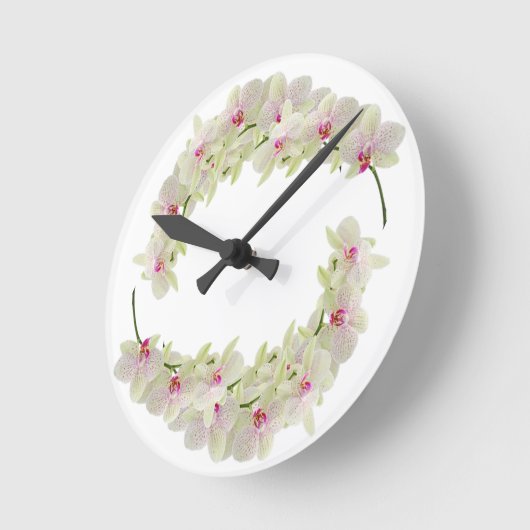 Klassieke stijlen Florals Ronde Klok (Hoek)