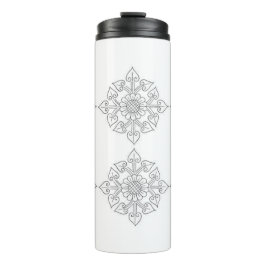 Klassieke stijlen Florals Thermosbeker