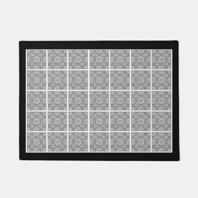 Klassieke stijlen kleuren deurmat (Voorkant)